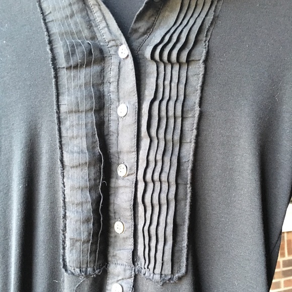 J. Crew long sleeve black top - Picture 2 of 6